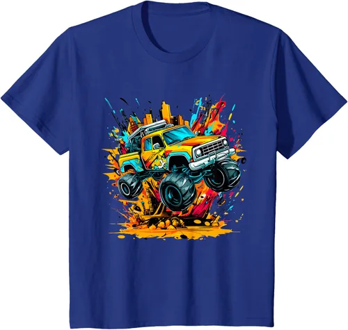 Vista 59 de Monster Trucks Are My Jam - Camiseta Monster Truck, Negro
