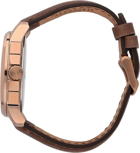 Vista 2 de Maserati R8871621004 Successo Reloj analógico de cuarzo marrón para hombre, Marrón oscuro, Moderno