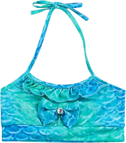 Vista 2 de DNFUN Traje de baño de sirena, sin monoaleta