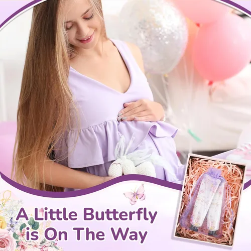Vista 7 de 48 Sets Una Mariposa Está en Camino Regalos de Crema de Manos a Granel Baby Shower Crema de Manos Tamaño de Viaje Loción a Granel Suministros