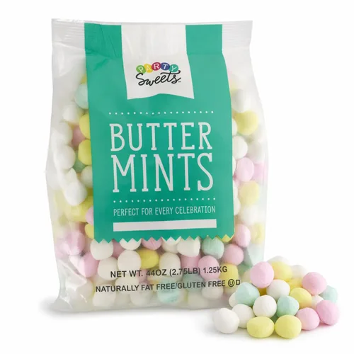 Vista 16 de Party Sweets Surtido de menta pastel, 14 onzas, Appx. 100 piezas de Hospitality Mints