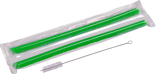 Vista 9 de Green Vocal Tubes para terapia del habla y canto - Pajitas de terapia para la salud vocal - Juego de 2 tubos de silicona para terapia de voz