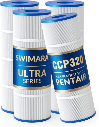 Vista 9 de Cartuchos de Filtro para Piscina CCP240 Mejorados de 5 oz, Compatibles con Pentair Clean & Clear Plus 240 (#160310), Reemplaza OEM 178569, R173572