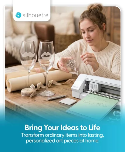 Vista 5 de Silhouette - Juego básico para grabado de vidrio
