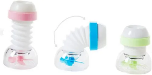 Vista 6 de DOITOOL Colador de ducha, grifo de agua, grifo de cocina, cabezal de rociador, cabezal de repuesto de grifo de agua, boquilla purificadora, filtro