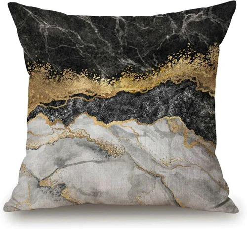 Vista 21 de Solekla Funda de almohada de decoración de granja, funda de almohada de mandala de galaxia de 18 x 18 pulgadas, funda de almohada geométrica