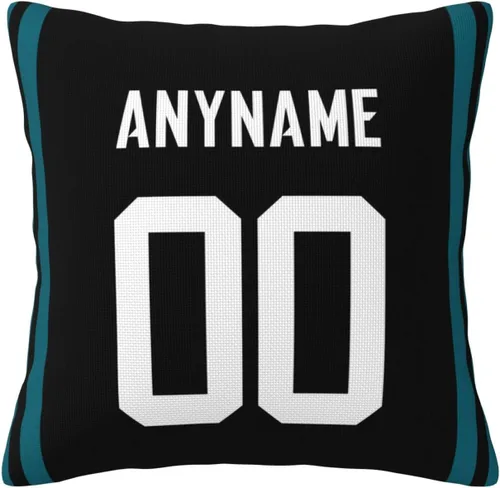 Vista 8 de Fundas de almohada de fútbol – Fundas de almohada personalizadas con cualquier nombre y número, regalo personalizado para hombres, mujeres y niños