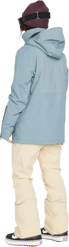 Vista 5 de Volcom Sherwin - Chaqueta de invierno con capucha aislada para snowboard y esquí para mujer