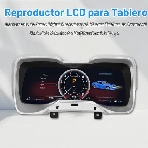 Vista 5 de Xuenav Panel de Instrumentos Digital para 2010 2011 2012 2013 2014 2015 Chevrolet Camaro SS Reemplazo de Pantalla Digital de Linux LCD Velocímetro
