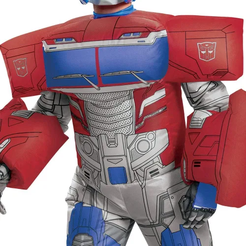 Vista 5 de Disfraz inflable de Optimus Prime para niños Transformers Multi