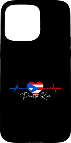 Vista 31 de Puerto Rico Boricua Heartbeat - Carcasa para iPhone 17