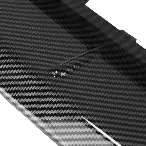 Vista 6 de Capó delantero para campana extractora de ventilación para Mini Cooper S JCW F54 F55 F56 F57 2014-2024 aspecto de carbono negro brillante