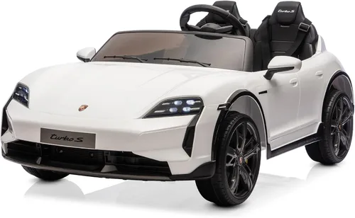 Vista 11 de Kidzone - Auto de 2 plazas para niños de 37 a 96 meses, color negro