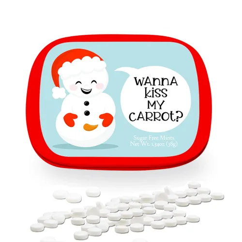 Vista 16 de Funny Statement Mints - Breath Fresheners for Adults - Mens Gag Gifts, Stocking Stuffers, Candy Basket Fillers - Sugar-Free - Pocket-Size Metal Tins