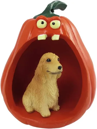 Vista 202 de Conversation Concepts Figura de Corgi galés de Halloween y calabaza Welsh Corgi Pembroke