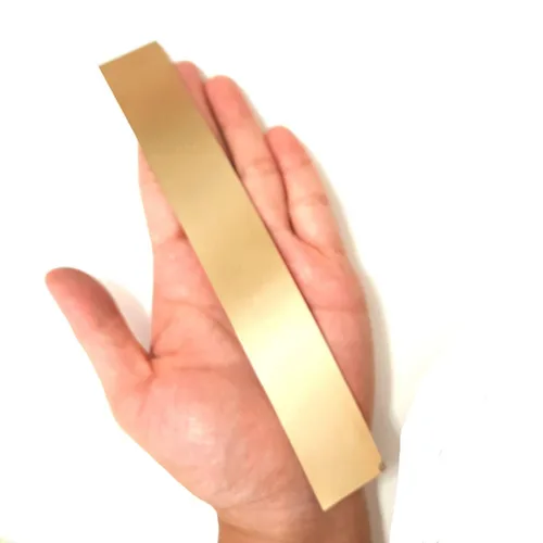 Vista 7 de Soldadura de lámina para relleno de oro amarillo, latón, bronce y cobre, calibre 30, 0.36 onzas, fabricada en Estados Unidos por CRAFT WIRE
