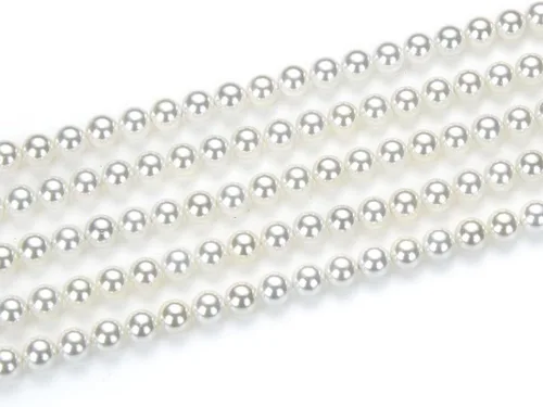 Vista 14 de Adabele 1 hebra AAA Grado 4mm Cuentas sueltas redondas pequeñas de perla de concha natural Agua dulce Madre Perla Nácar 38 cm (Negro Jet) para hacer