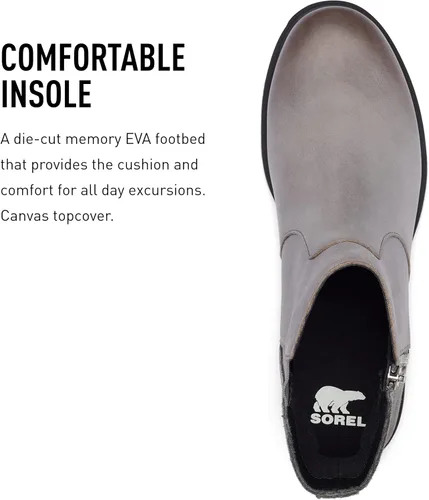 Vista 5 de SOREL Botas impermeables Emelie II con cremallera para mujer