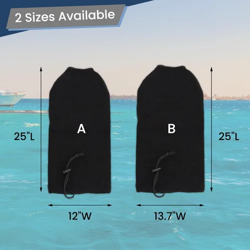 Vista 2 de Fundas para guardabarros de barco, calcetines protectores de grado marino para parachoques de muelle, resistentes a los rayos UV y a los arañazos