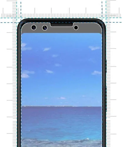 Vista 6 de Protector de pantalla de vidrio templado para Google Pixel 3, 2 unidades, antiarañazos, para Google Pixel 3, protector de pantalla de vidrio