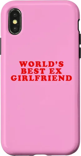 Vista 5 de iPhone 16 La mejor ex novia del mundo divertido sarcástico Dump Him Humor Case