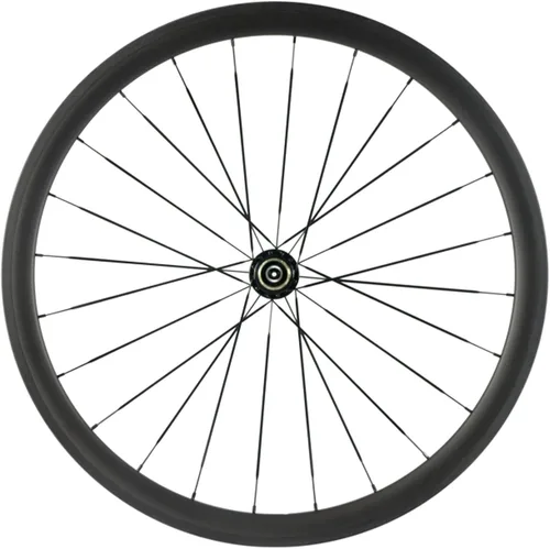 Vista 4 de Superteam Juego de ruedas de carbono 38/50/60/88mm 700c Clincher de 23mm UD con acabado mate