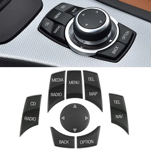 Vista 8 de Jaroxn - Botón de repuesto compatible con BMW iDrive, botón de control iDrive multimedia para 1 pie F20 F21/3 pies F30 F31 F34 GT/5 pies F07 F10