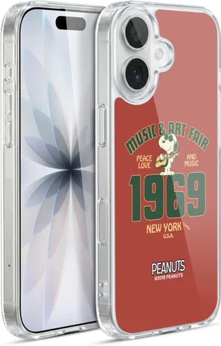 Vista 89 de Head Case Designs Funda de gel suave con licencia oficial de Peanuts Freak Flag Fly Woodstock 50th compatible con Apple iPhone 7 Plus/iPhone 8 Plus