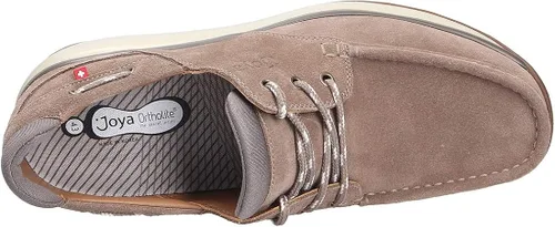 Vista 8 de JOYA Havanna - Zapatos casuales de cuero marrón claro para hombre