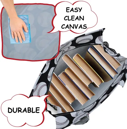 Vista 3 de NGIL Bolsa de mano con cremallera y bolsillos exteriores para mujeres trabajadoras, profesores, enfermeras y madres, diseño en Estados Unidos