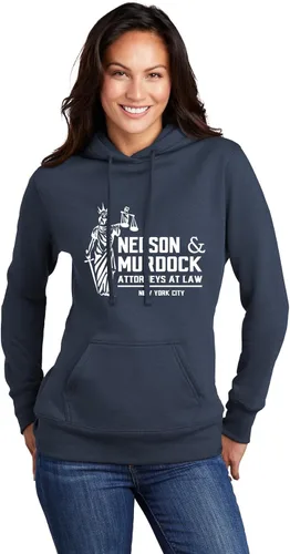 Vista 9 de Go All Out Nelson And Murdock Attorneys At Law - Sudadera con capucha para hombre y mujer Negro