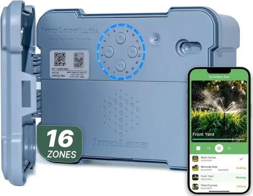 Vista 8 de ImoLaza Controlador de rociadores para exteriores, temporizador
