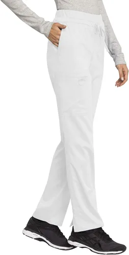 Vista 6 de Pantalones quirúrgicos suaves, elásticos y de estilo cargo con cordón para mujer, de la colección Workwear (modelo WW105)
