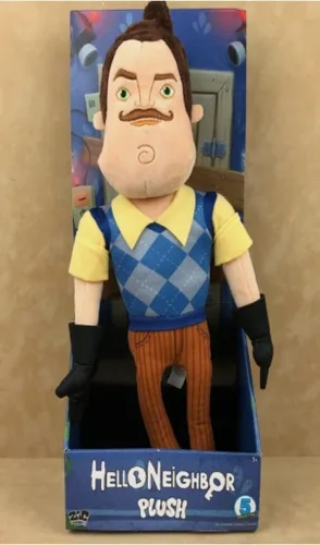 Vista 2 de Hello Neighbor - Peluche de 15 pulgadas, el vecino con linterna