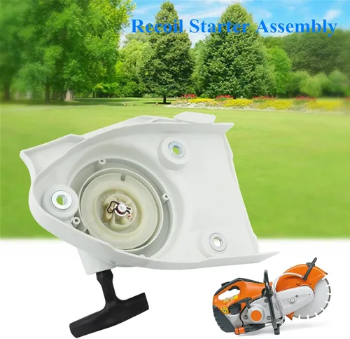 Vista 2 de Conjunto de arranque de retroceso 4238 190 0300 para sierra de hormigón Stihl TS410 TS420 TS480i TS500i Pull Start, sustituye a 4238 190 0404