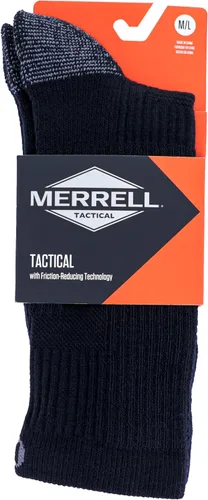 Vista 3 de Merrell Men's and Women's Merino Wool Tactical Crew Socks-Arch Support Band and Moisture Management