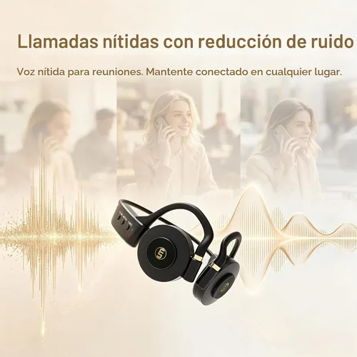 Vista 6 de Essonio Auriculares de conducción de aire XB1, controlador de 1.4 in