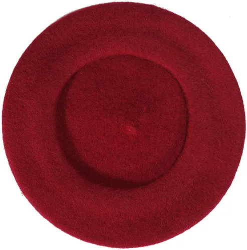 Vista 203 de ZLYC - Boina francesa de lana unicolor para mujeres y niñas