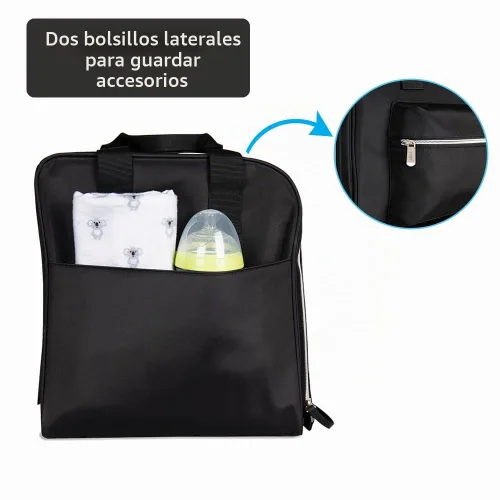 Vista 4 de Baby Brezza Bolsa de transporte de viaje Formula Pro Mini Lleva tu Fórmula Pro a cualquier lugar - Compatible solo con Formula Pro Mini