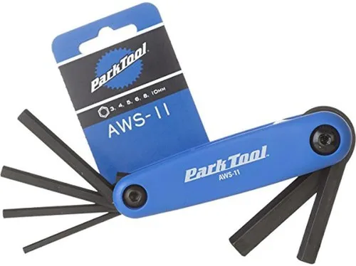 Vista 4 de Park Tool AWS-11 Juego de llaves hexagonales plegables
