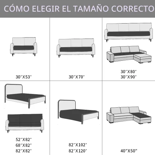 Vista 4 de Ameritex Manta Impermeable Reversible Cubierta para Cama de Perro Manta para Mascotas para Muebles Cama Sofá Sillón