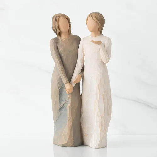Vista 2 de Willow Tree - Figura "My sister, my friend" por Susan Lordi. 27095