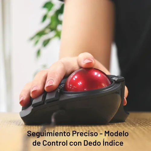 Vista 3 de ELECOM M-HT1URBK - Ratón de Trackball enorme, con cable, accionado