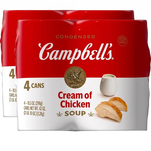 Vista 9 de Campbell's Crema condensada de sopa de pollo, lata de 10.5 onzas (paquete de 4)