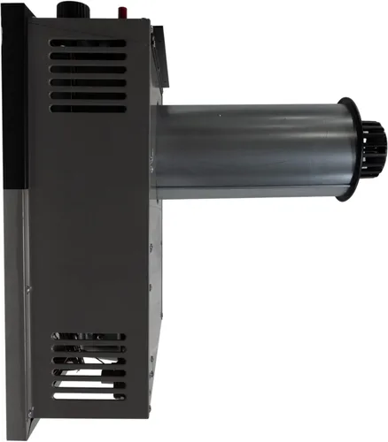 Vista 11 de Comfort Glow Calentador de pared de gas natural de ventilación directa de 11,000 BTU, gris, mediano