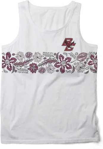 Vista 39 de Wes and Willy Camiseta sin mangas floral para hombre