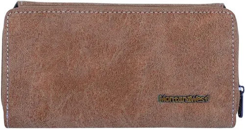 Vista 3 de Montana West Cartera de mano para mujer con diseño de acordeón