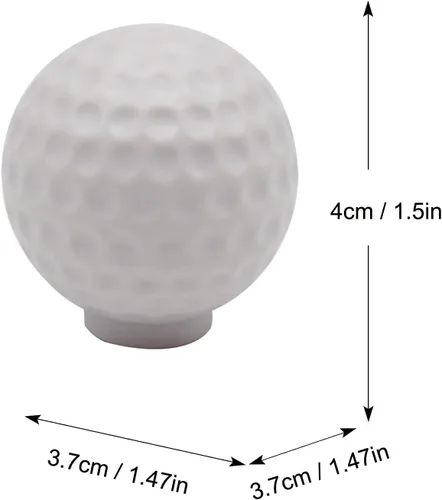 Vista 6 de Juego de 6 pomos para cajones de pelota de golf, decoración del hogar, tiradores de cajón para aparador, armario, armario, cocina, perillas
