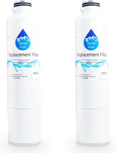 Vista 2 de Paquete de 2 filtros de agua de repuesto para refrigerador Samsung RF323TEDBSR - Compatible con Samsung DA29-00020B, DA29-00020A, cartucho de filtro