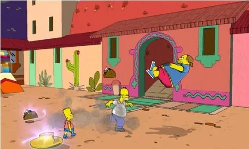Vista 13 de The Simpsons Game
